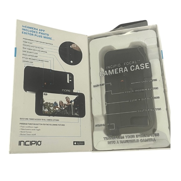 INCIPIO Focal Camera Case Transforms iPhone 5/5S into handheld camera. - Picture 2 of 4